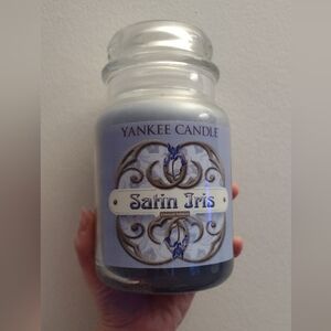 NWT Satin Iris Yankee Candle Unburned Discontinued Scent